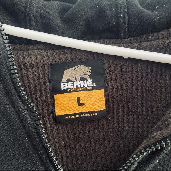 Berne Workwear Matco Tools black zip up sweatshirt - Picture 8 of 8